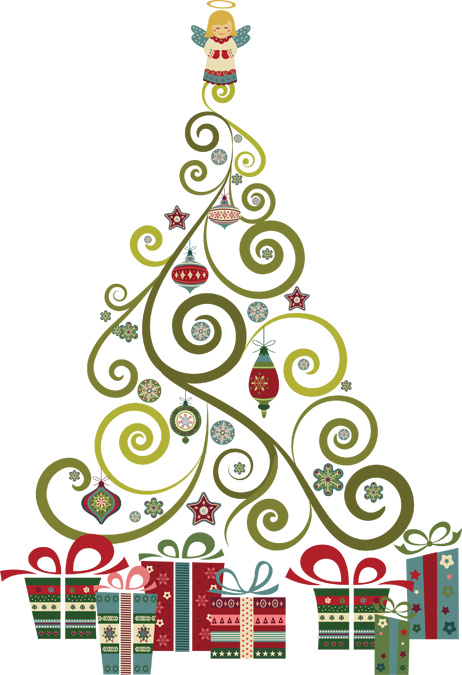 free christmas tree ornaments clipart - photo #44