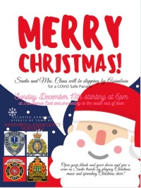 First Responder's Santa Parade