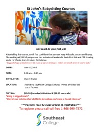 Babysitters Course