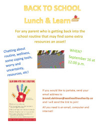 Back to School Lunch & Learn