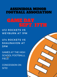 Assiniboia Minor Football League U12 game