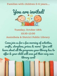 0-6 Family morning at the Library