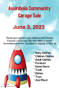 Assiniboia Community Garage/Yard Sale