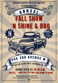 Southern Cruisers Annual Fall Show 'N Shine & BBQ