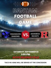 Assiniboia Bantam Rockets Football 