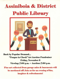 Tongue in Cheek Art Auction Fundraiser