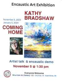 Artist talk & encaustic demo