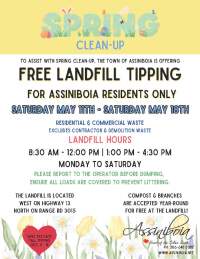 Assiniboia Landfill FREE Tipping