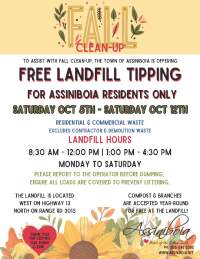 Assiniboia Landfill FREE Tipping