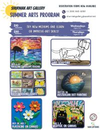 Shurniak Art Gallery Summer Arts Program