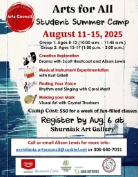 Arts for All Student Summer Camp