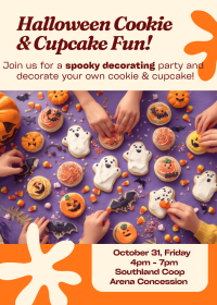 Halloween Cookie & Cup Cake Fun