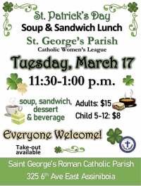 St. Patrick’s Day Lunch