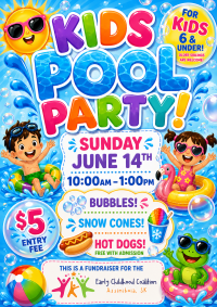 Kids pool party!